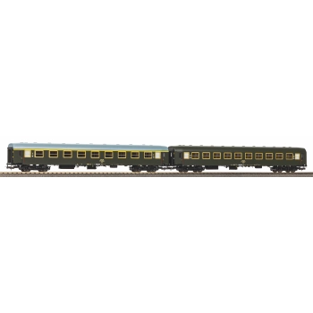Piko 28321 - Zestaw 2 wagonów pasażerskich 1 klasa + 2 klasa, PKP, Ep.IV