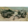 Italeri 0229 - 250 galons Tank Trailer - M101 Cargo Trailer 1:35