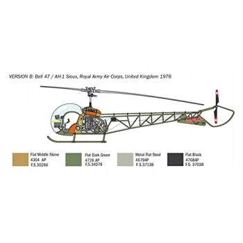 Italeri 2820 - Bell OH-13 Sioux 1:48