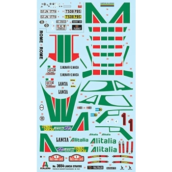 Italeri 3654 - i Lancia Stratos HF 1:24
