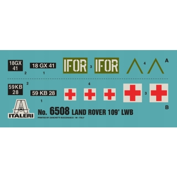 Italeri 6508 - Land Rover 109' LWB 1:35