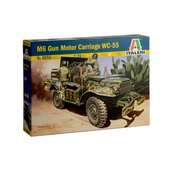 Italeri 6555 - M6 Gun Motor Carriage WC-55 1:35