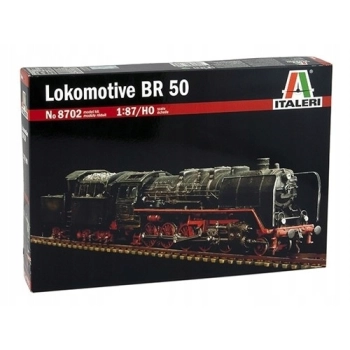 Italeri 8702 - Lokomotywa BR50 H0 1:87 - plastikowy model do sklejenia