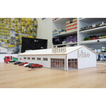 Supermarket Dino TT 1:120 - market sklep na makietę hipermarket