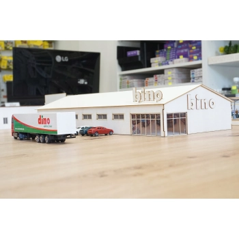 Supermarket Dino TT 1:120 - market sklep na makietę hipermarket
