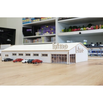 Supermarket Dino TT 1:120 - market sklep na makietę hipermarket