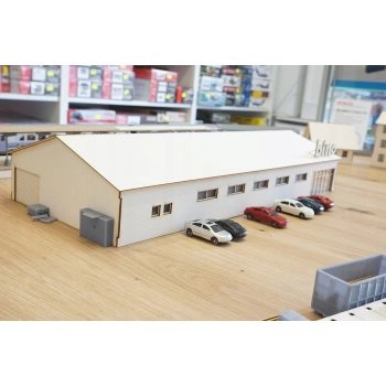 Supermarket Dino TT 1:120 - market sklep na makietę hipermarket